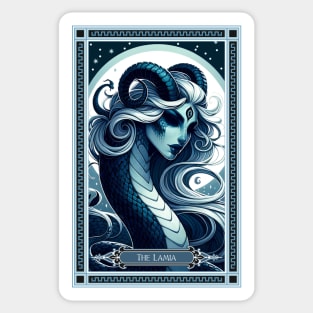 The Lamia Tarot Card Sticker